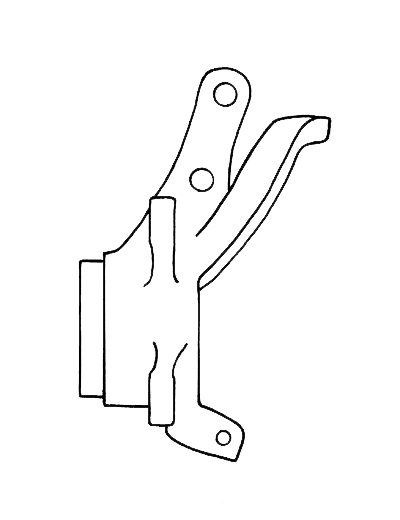 forhjulsspindel