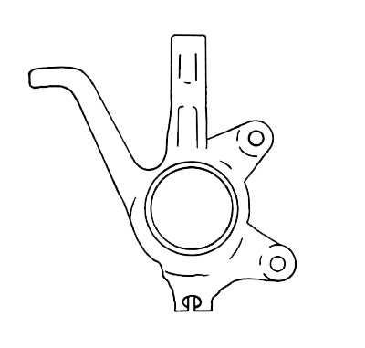 forhjulsspindel