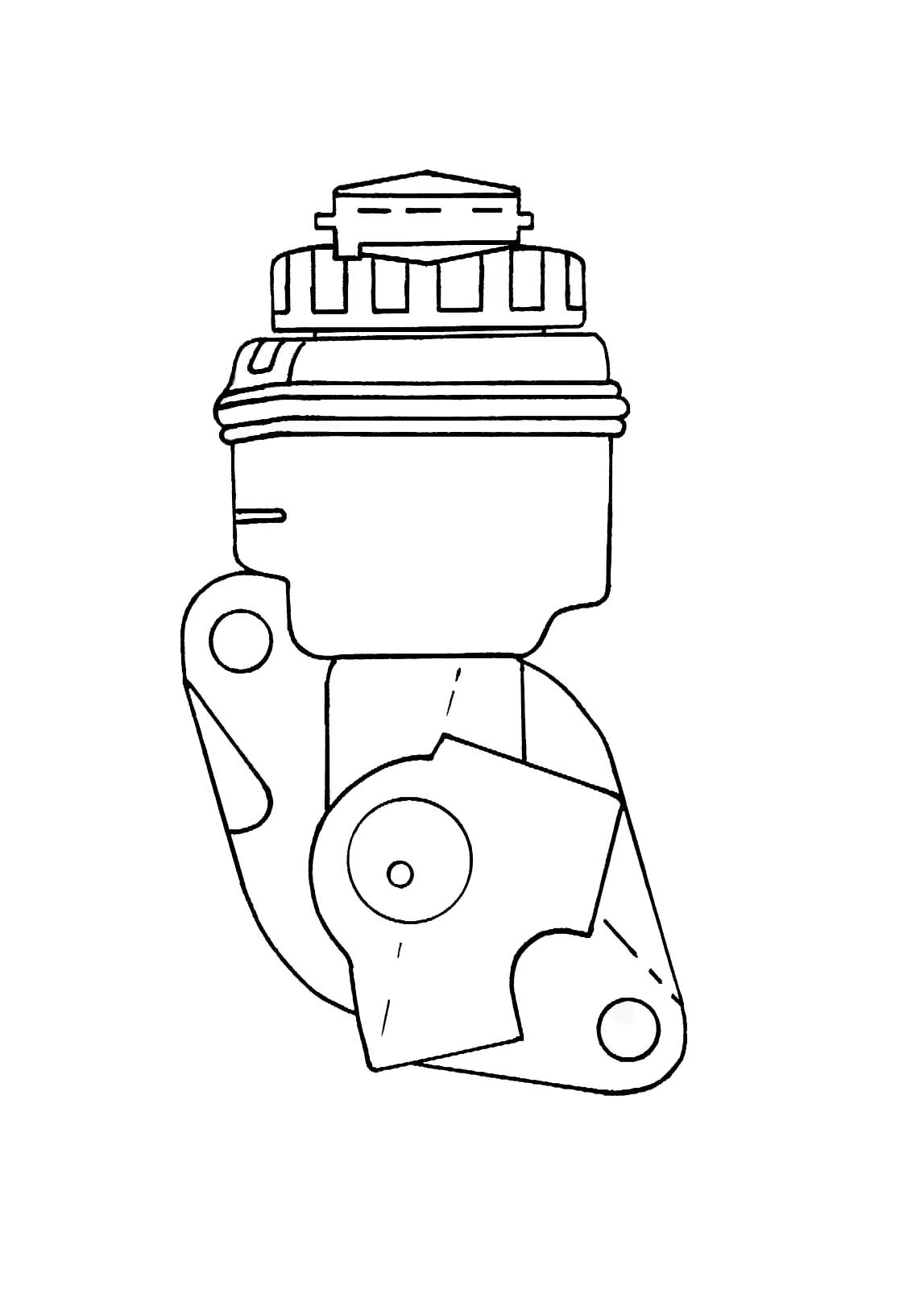 Hovedbremsecylinder