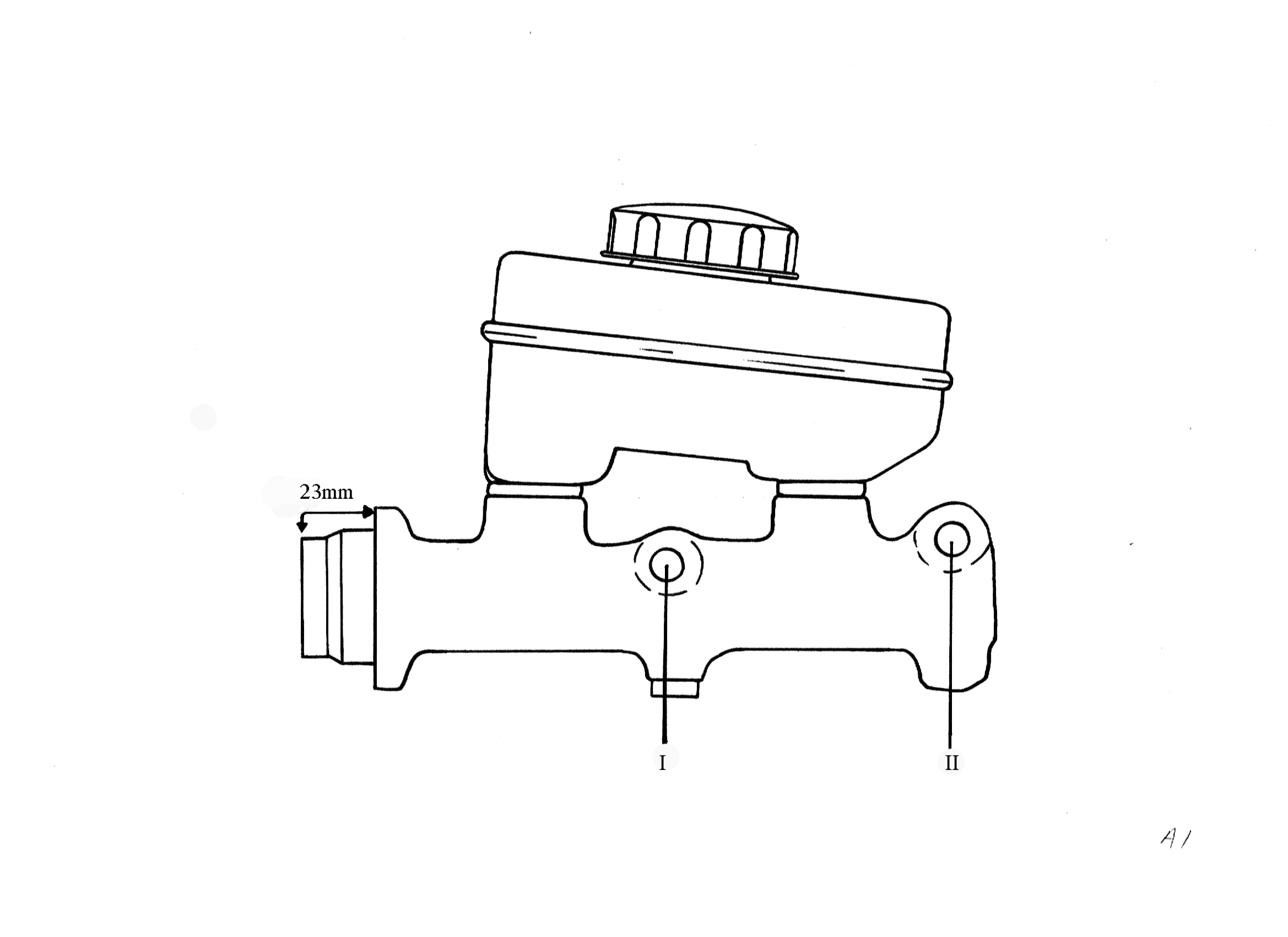 hovedbremsecylinder