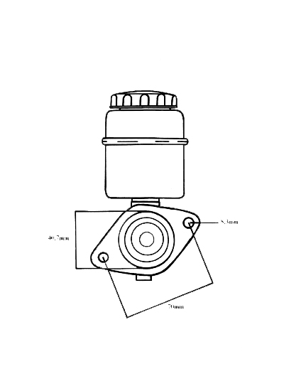 Hovedbremsecylinder