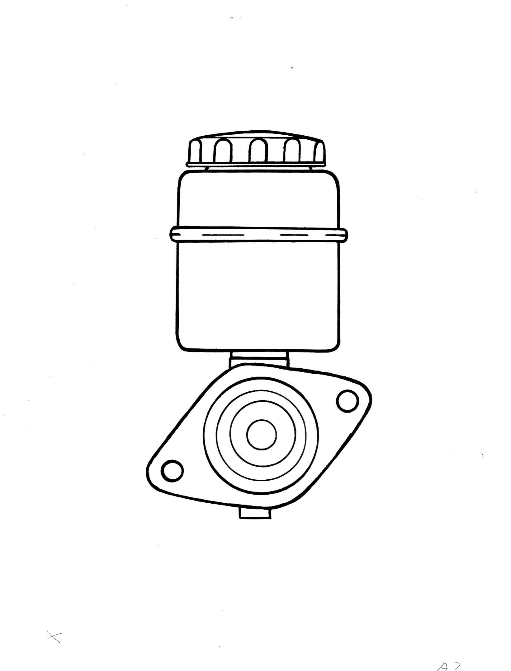hovedbremsecylinder