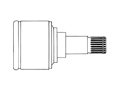 trækaksel indre trækaksel indre