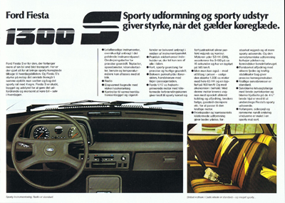 Salgsbrochüre fiesta december 1978