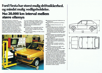Salgsbrochüre fiesta december 1978