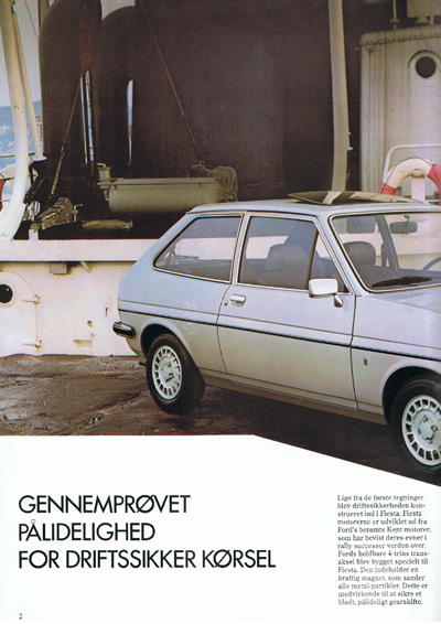 Salgsbrochüre fiesta februar 1981