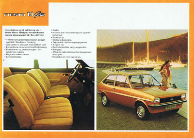 Salgsbrochüre fiesta juli 1976