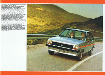 Salgsbrochüre fiesta juli 1976