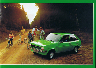 Salgsbrochüre fiesta juli 1976