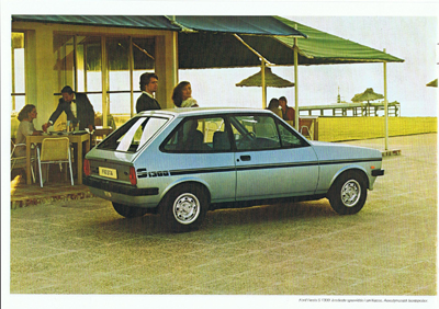 Salgsbrochüre fiesta marts 1980