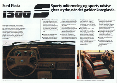 Salgsbrochüre fiesta marts 1980