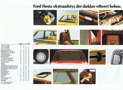 Salgsbrochüre fiesta marts 1980
