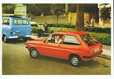 Salgsbrochüre fiesta marts 1980